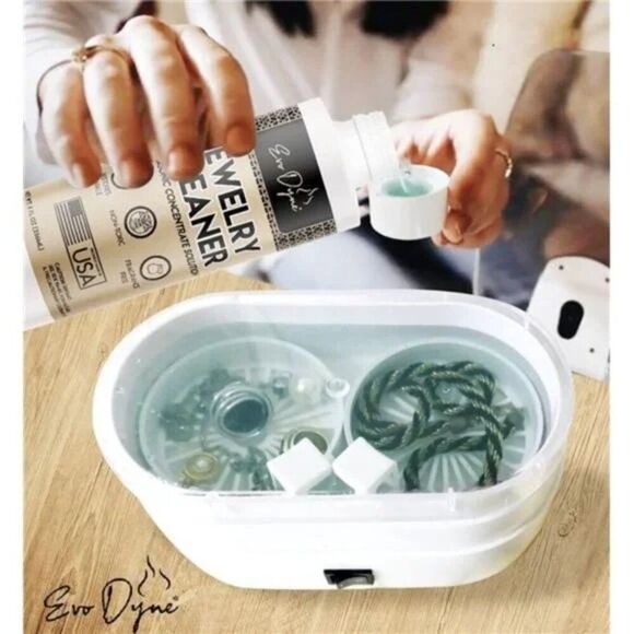 Ultrasonic Jewelry Cleaner – Jewelry Cleaner Solution for Diamond, Gold, Silver - Picture 6 of 7